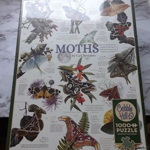 Cobble Hill Jigsaw Puzzles Moths 1000 pc
